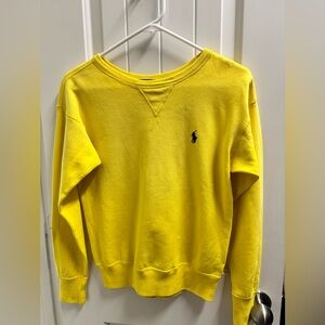 Ralph Lauren Bright Yellow Crewneck Sweater